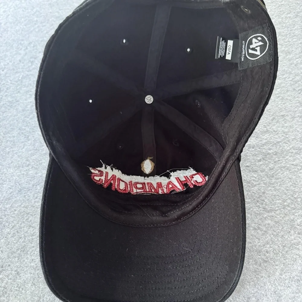 Georgia Bulldogs Hat Strap Back Mens One Size NCAA Football 47 Brand 2021 Champs